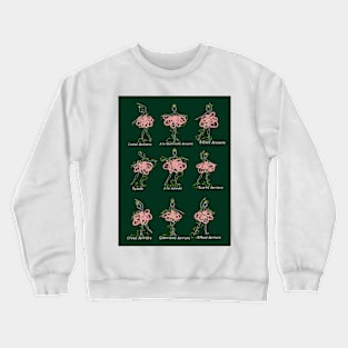 Christmas Tree Ballerina Facings Crewneck Sweatshirt